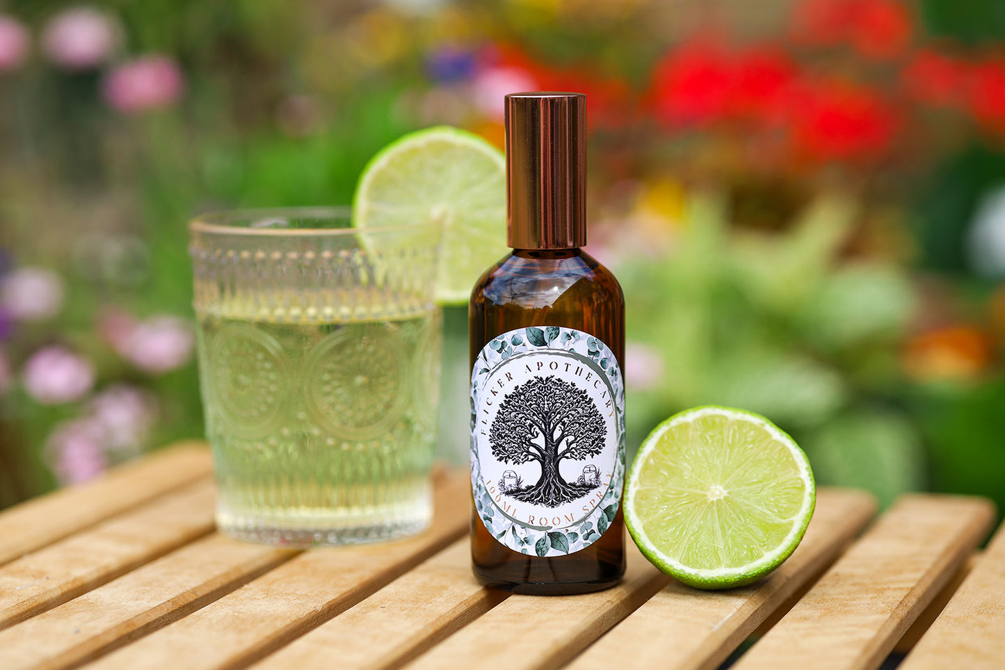 Lime Breeze Room Spray – 100ml Long-Lasting Citrus & Musk Scent | Fresh Summer Fragrance for Home