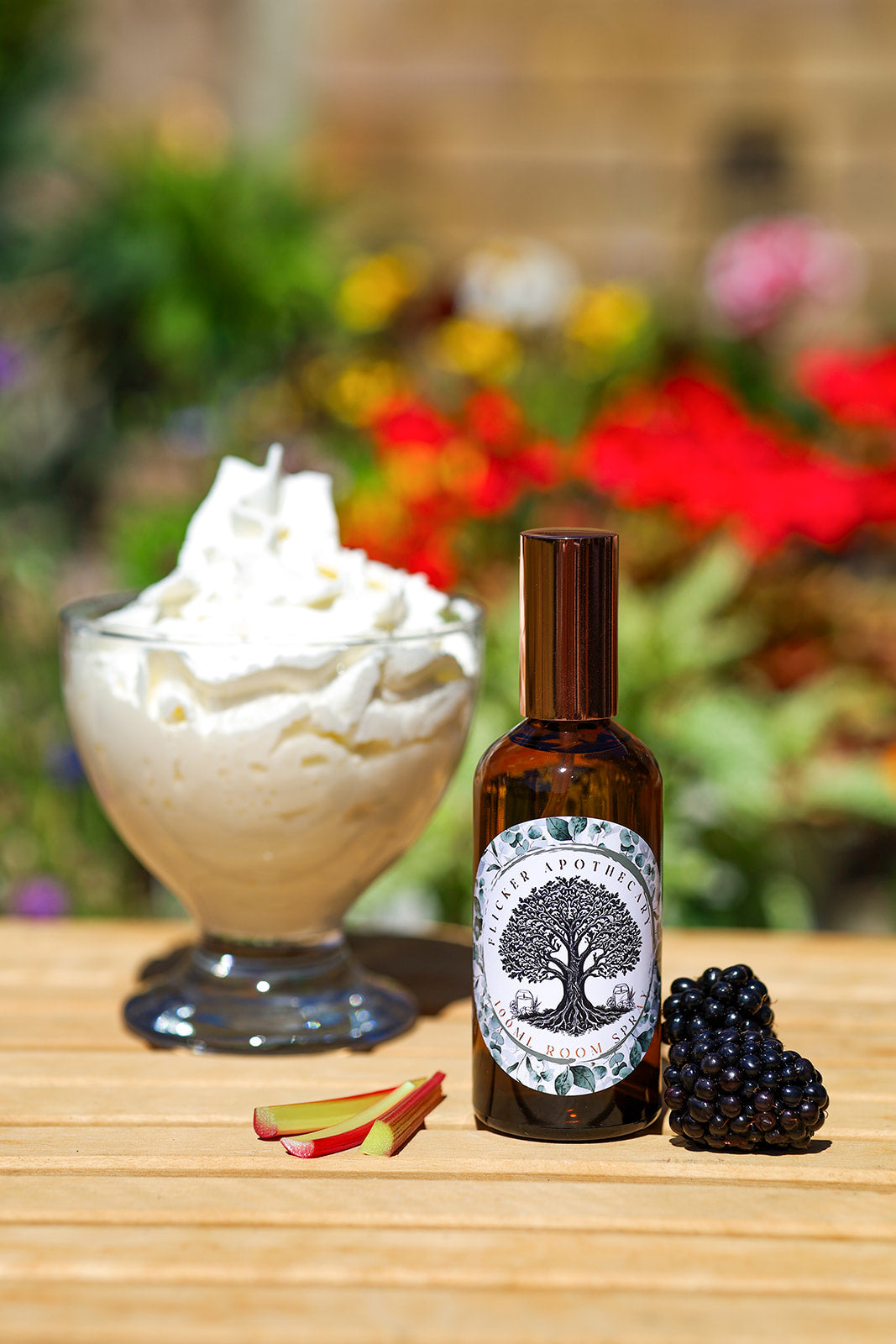 Rhubarb Crème Chantilly – 100ml Long-Lasting Sweet & Fruity Scent | Fresh Fragrance for Home