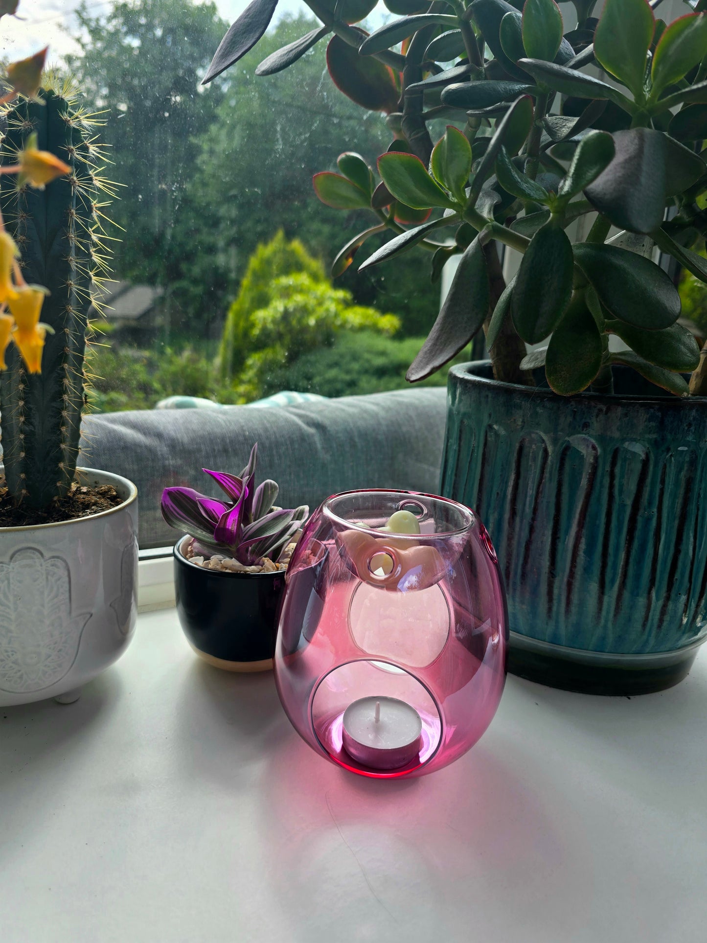Pearl Pink Wax Melt Burner