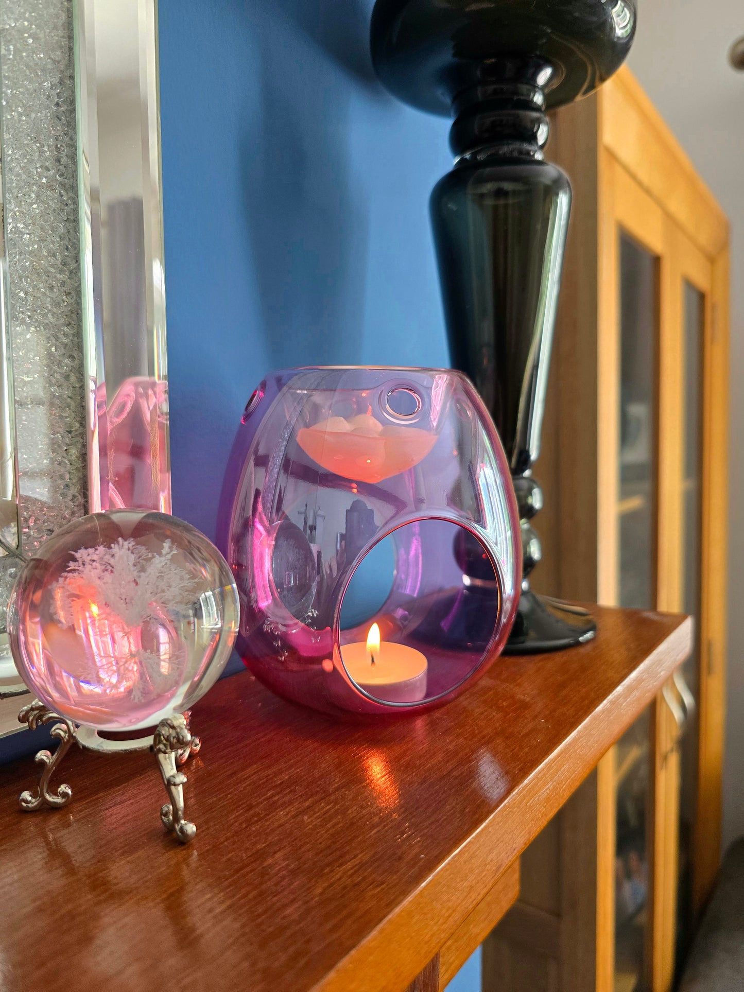 Pearl Pink Wax Melt Burner