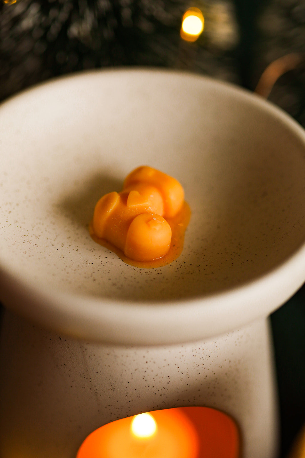 Santas Lodge Wax Melt Pot – 150g Soy Wax Melts in Reusable Muslin Pouch | Winter Scent