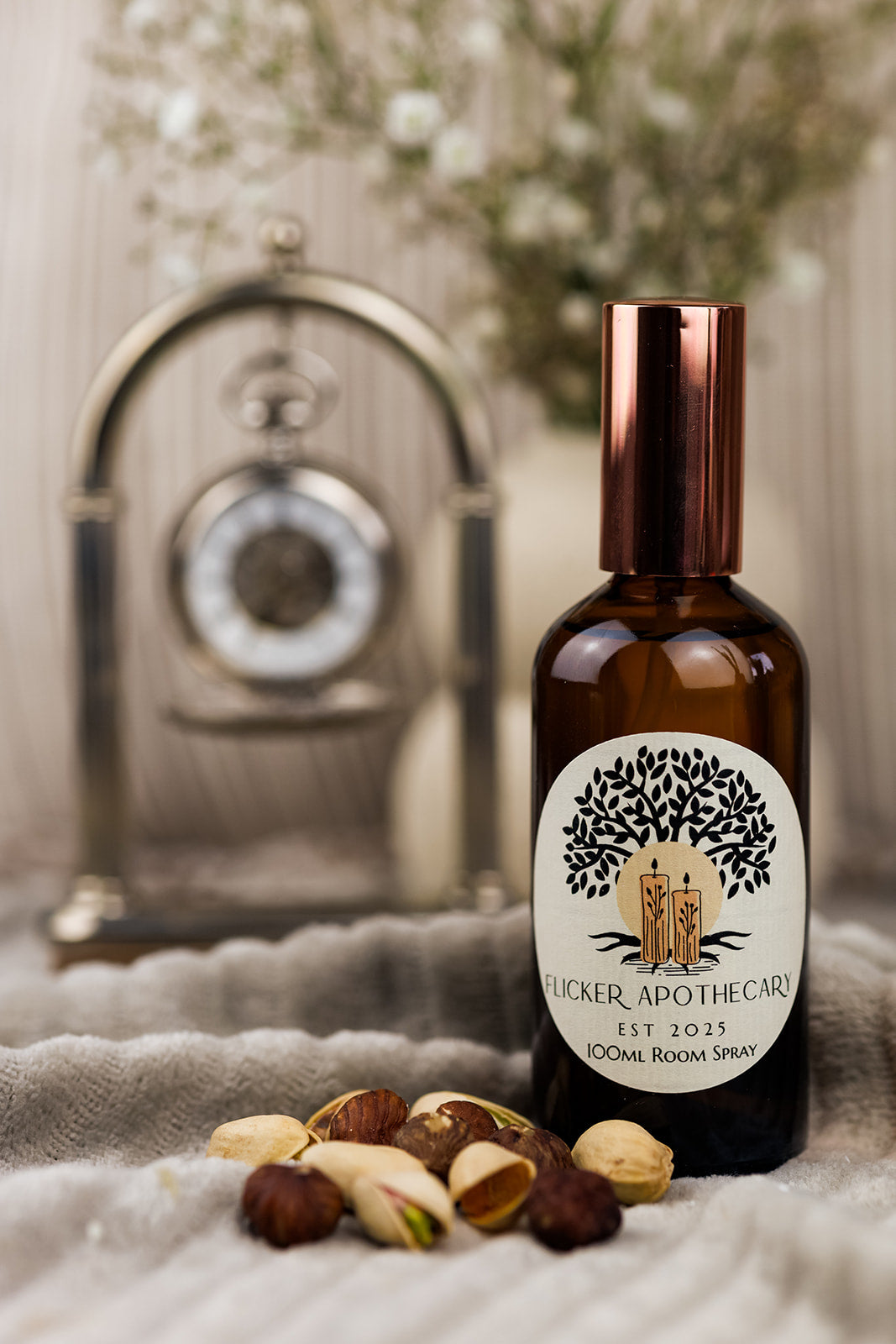Creamy Pistachio – 100ml Long-Lasting Gourmand Sweet Scent | Fresh Fragrance for Home