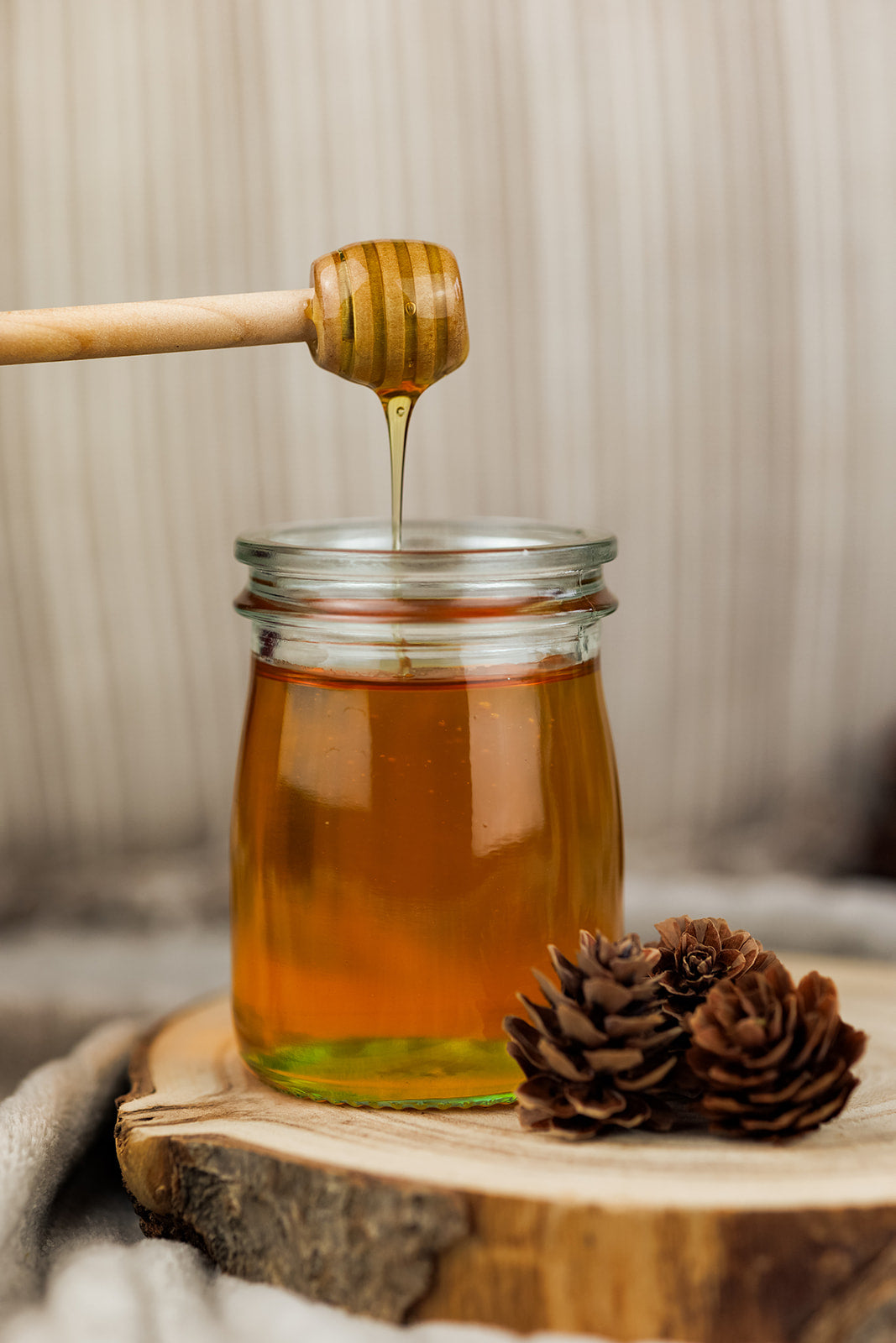 Smokey Honey Reed Diffuser – 130ml Vegan, Alcohol-Free | Long-Lasting Home Fragrance | Handmade in the UK
