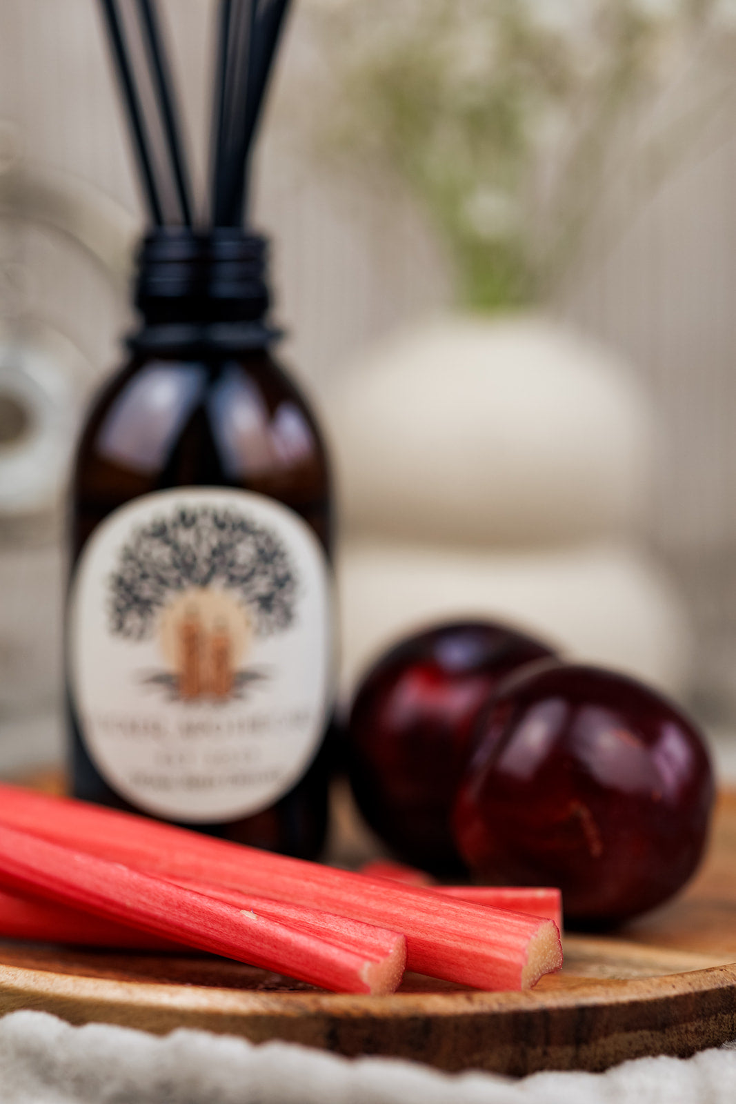 Tart Temptation Reed Diffuser – 130ml Vegan, Alcohol-Free | Long-Lasting Home Fragrance | Handmade in the UK