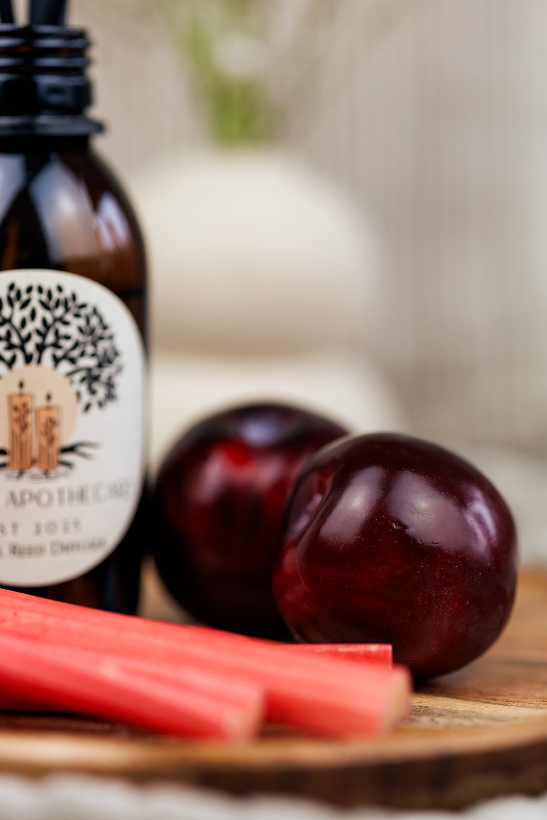 Tart Temptation Reed Diffuser – 130ml Vegan, Alcohol-Free | Long-Lasting Home Fragrance | Handmade in the UK