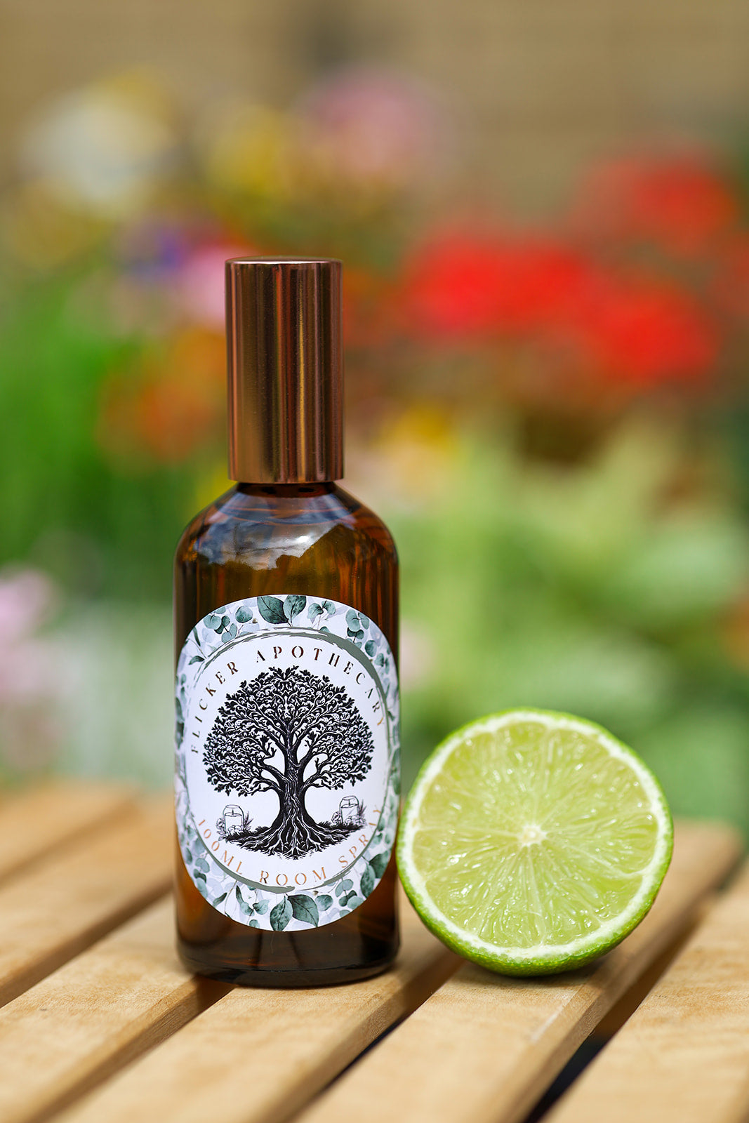 Lime Breeze Room Spray – 100ml Long-Lasting Citrus & Musk Scent | Fresh Summer Fragrance for Home