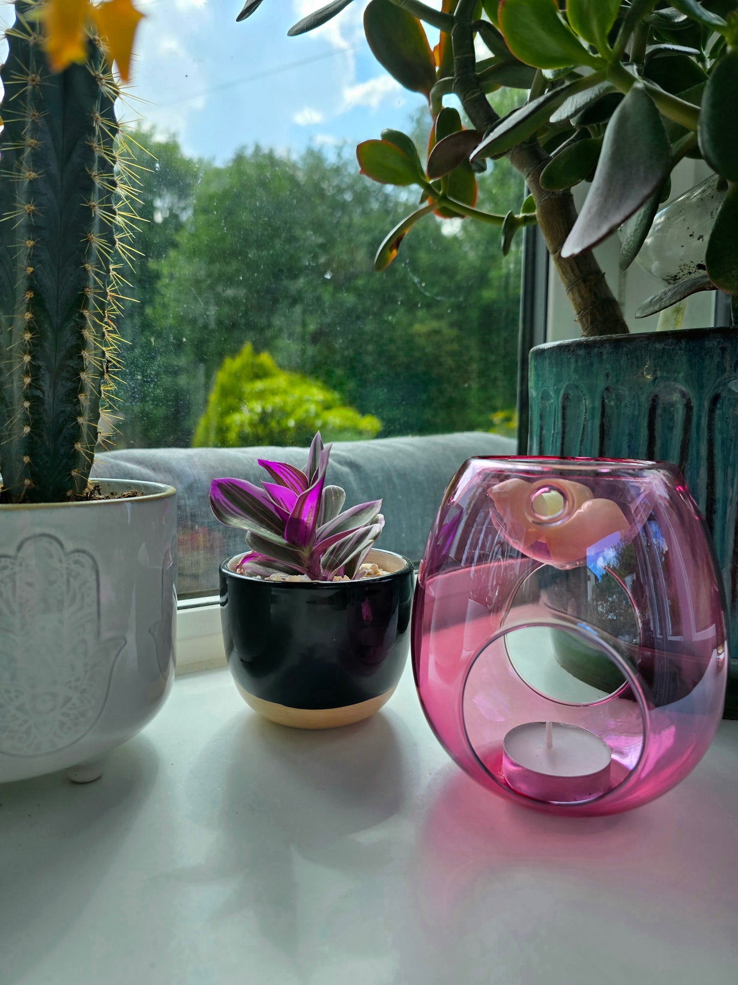 Pearl Pink Wax Melt Burner
