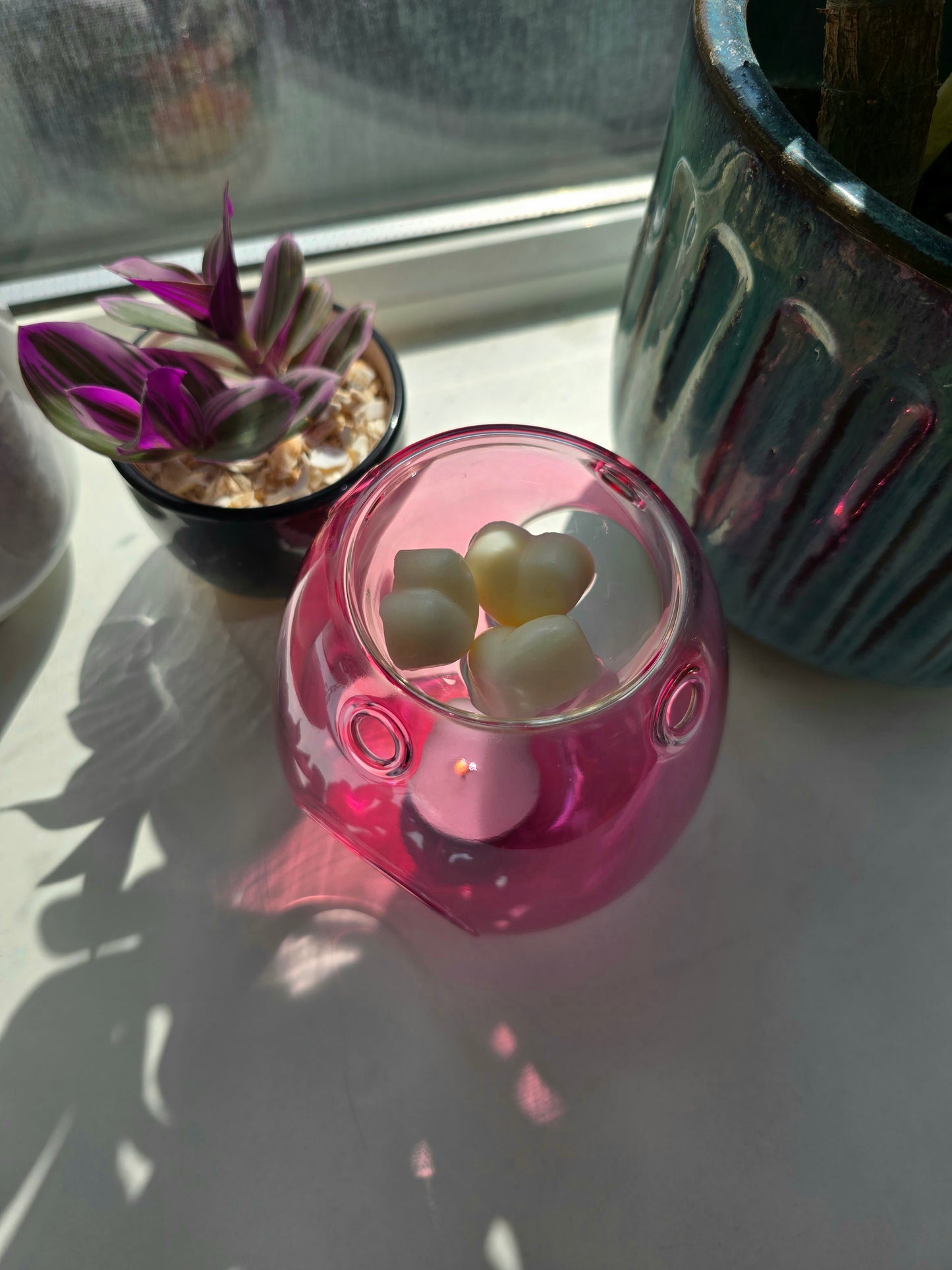 Pearl Pink Wax Melt Burner