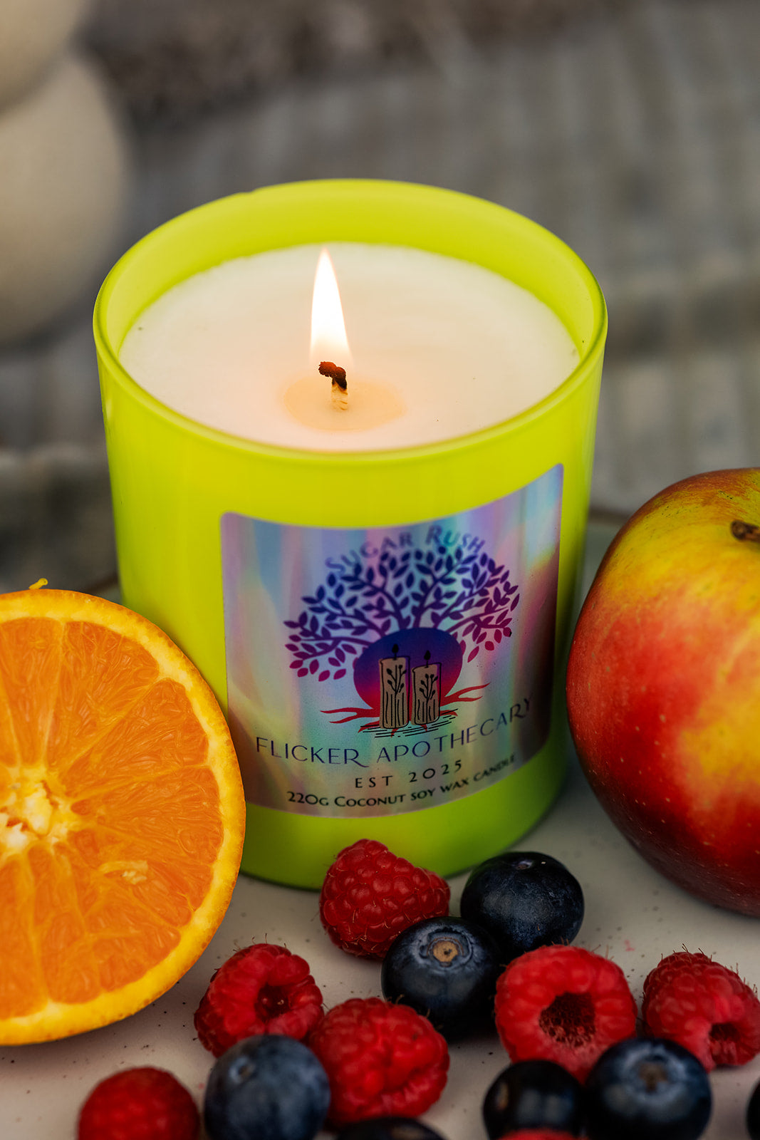 Sugar Rush 220g Coconut Soy Wax Candle