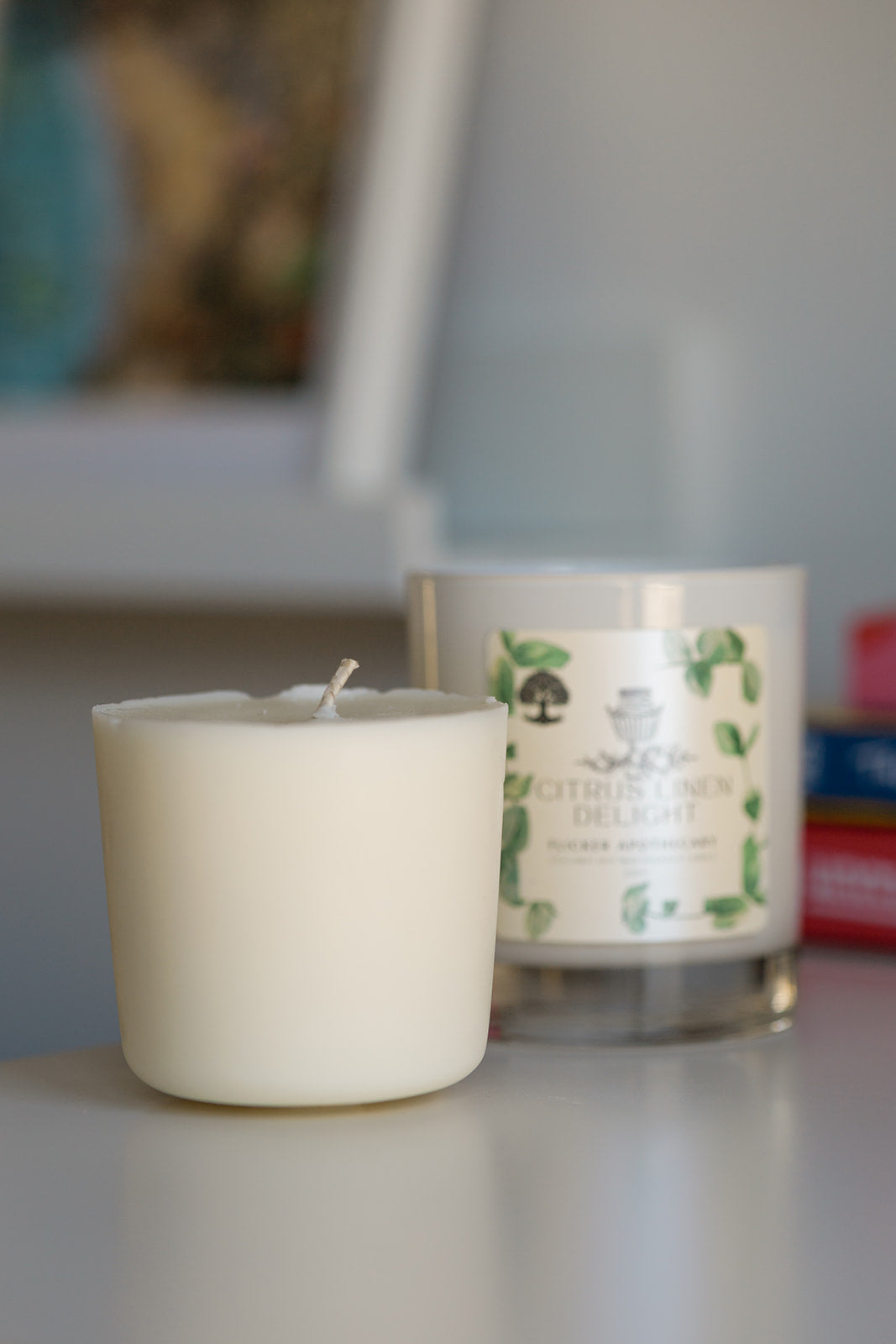 Candle Refill Option – 220g Coconut Soy Wax | Flicker Apothecary