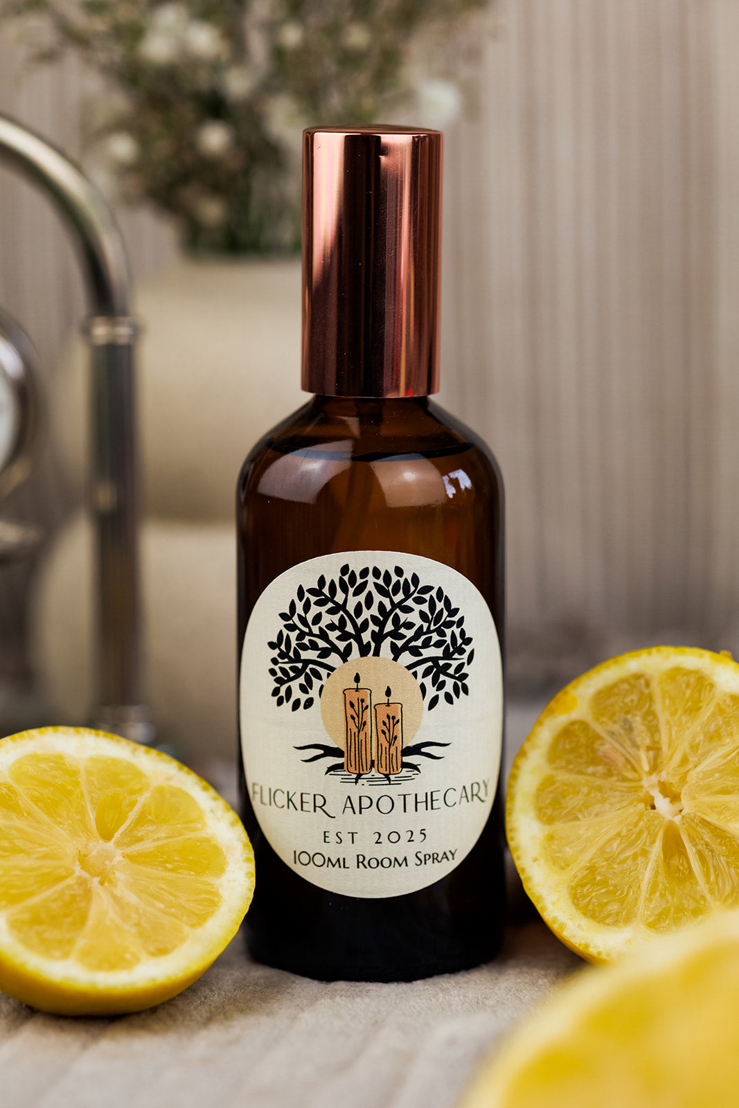 Freshly Squeezed Lemon – 100ml Long-Lasting Fruity Fresh Scent | Fresh Fragrance for Home