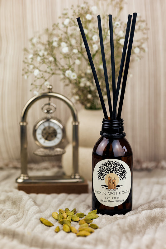 Summers Evening Reed Diffuser – 130ml Vegan, Alcohol-Free | Long-Lasting Home Fragrance | Handmade in the UK